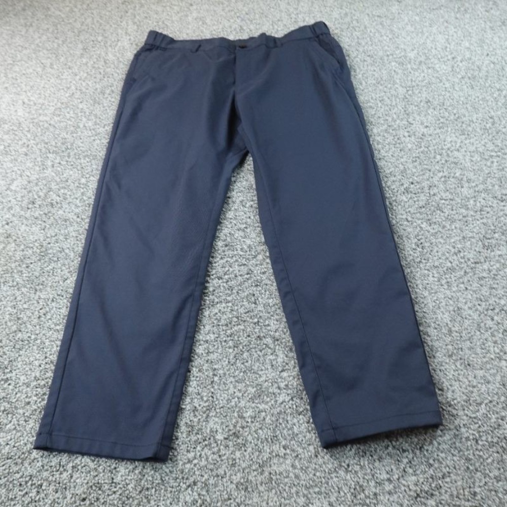 Jack Archer Pants Mens 36X30 Blue Chino Jetsetter Performance Tech Stretch Flat